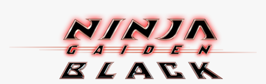 Ninja Gaiden Black Logo - Ninja Gaiden, HD Png Download