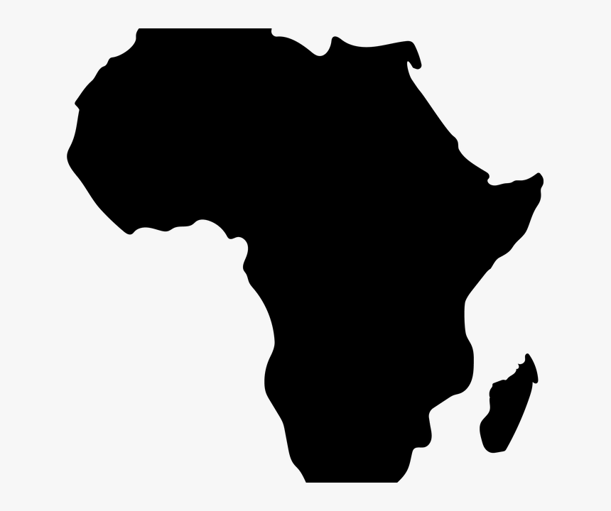 Africa Royalty-free Silhouette - Eastern Highlands Africa Map, HD Png Download