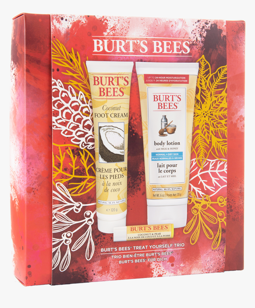 Burt S Bees Treat Yourself Collection - Box, HD Png Download