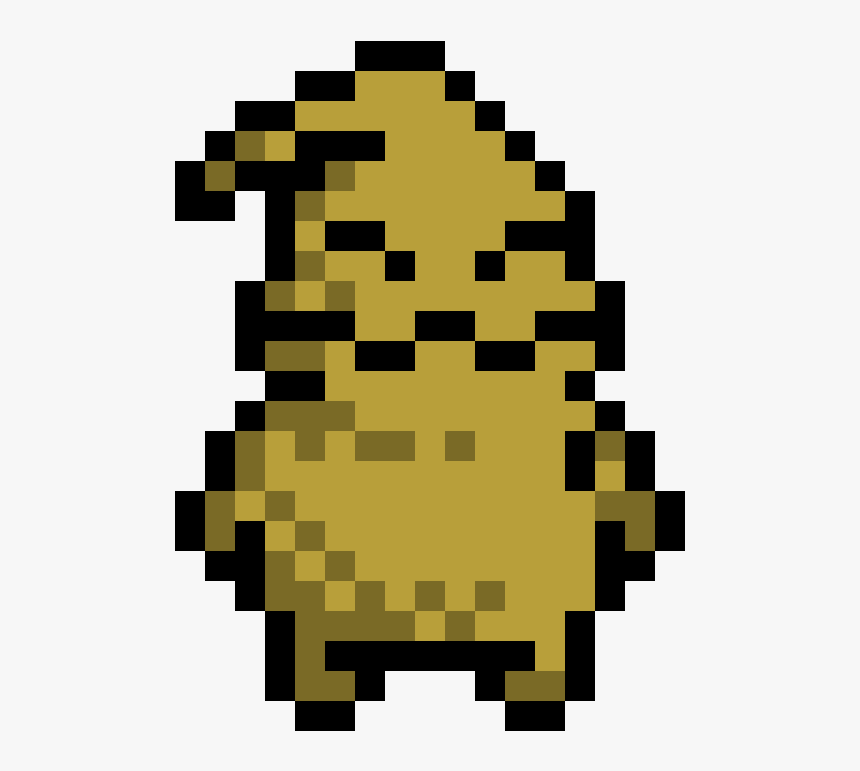 Oogie Boogie 16 Bit Boo Mario - Nightmare Before Christmas Pixel Art, HD Png Download