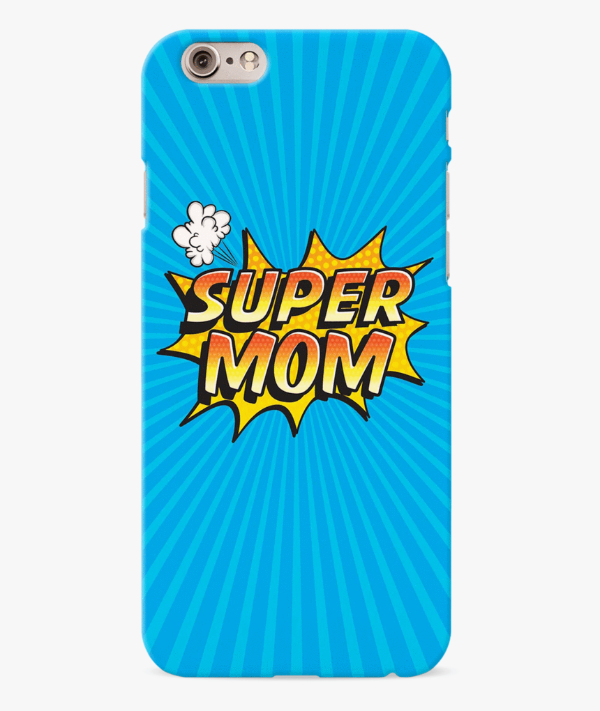 Super Mom Pop Art Cover Case For Iphone 6/6s - Mobile Phone Case, HD Png Download
