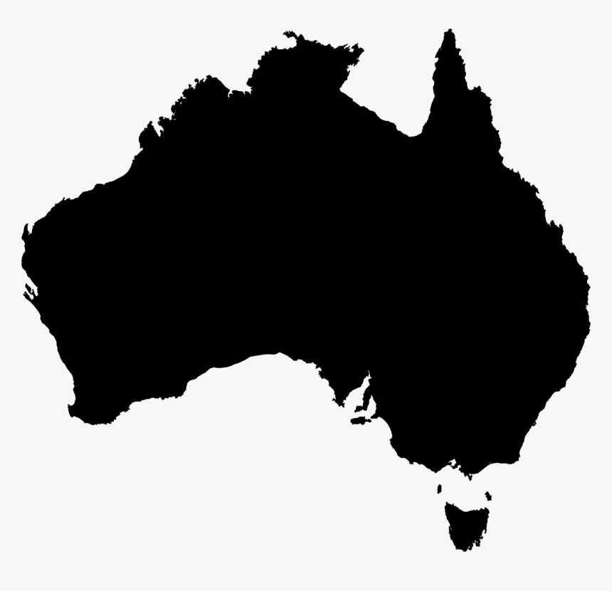 Australia, Continent, Geography, Map, Cartography - Australia Png, Transparent Png