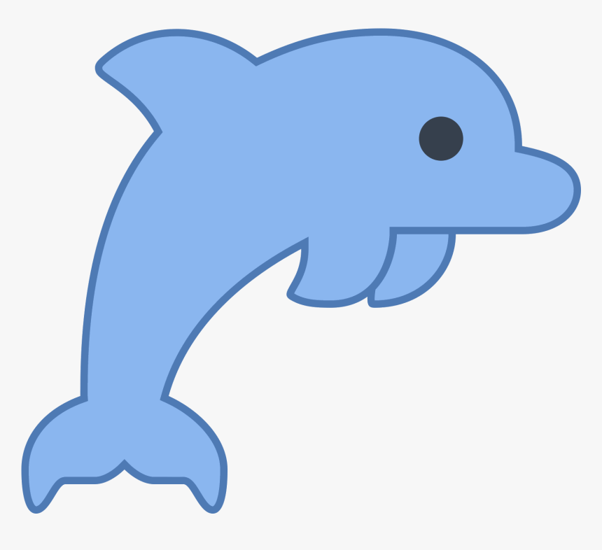 Png Icon The Is - Transparent Dolphin Icon Png, Png Download