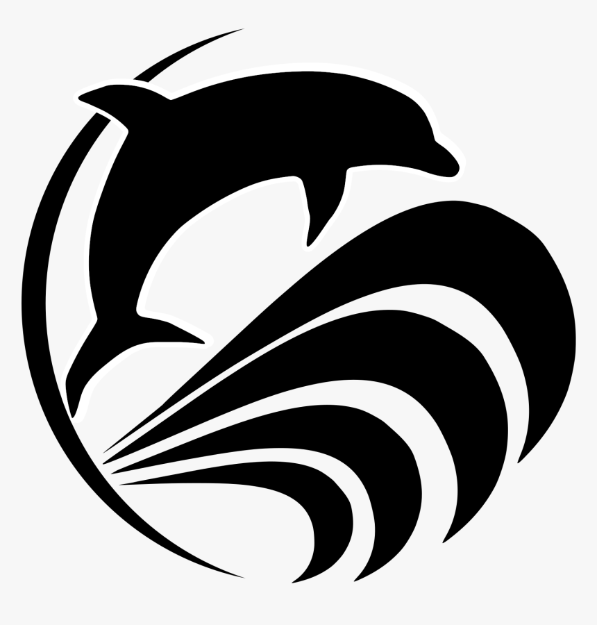 Banner Transparent Download Vector Dolphin Tattoo Dolphin Tattoo