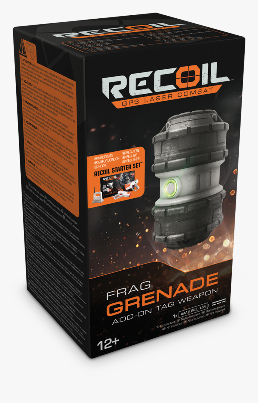 Recoil Gps Laser Combat Grenades, HD Png Download