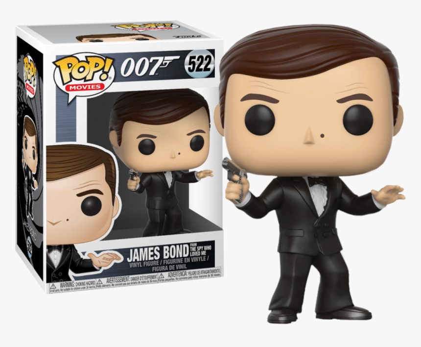 Pop Vinyl James Bond, HD Png Download