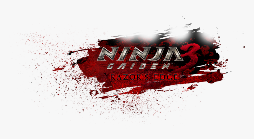 Ninja Gaiden 3 Razor S Edge Logo , Png Download - Ninja Gaiden 3 Logo, Transparent Png