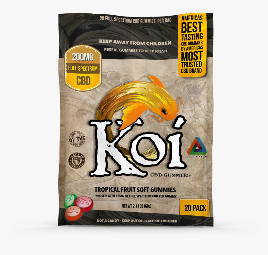 Koi Cbd Gummies, HD Png Download