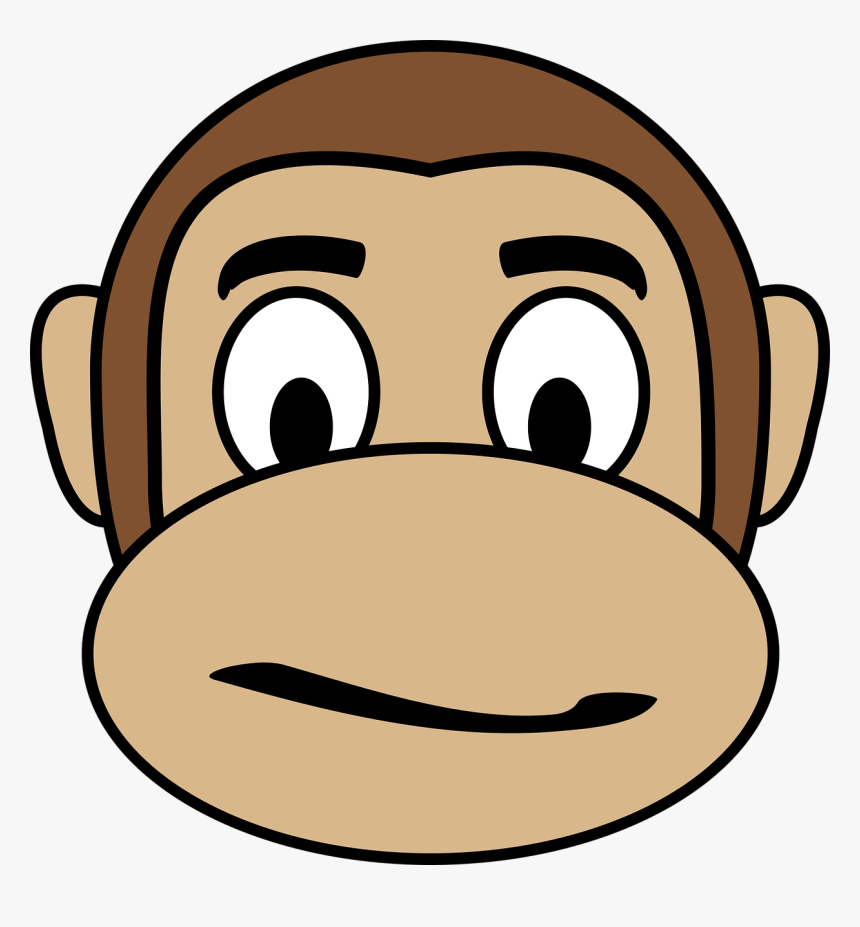 Monkey Emoji Face Expressions, HD Png Download