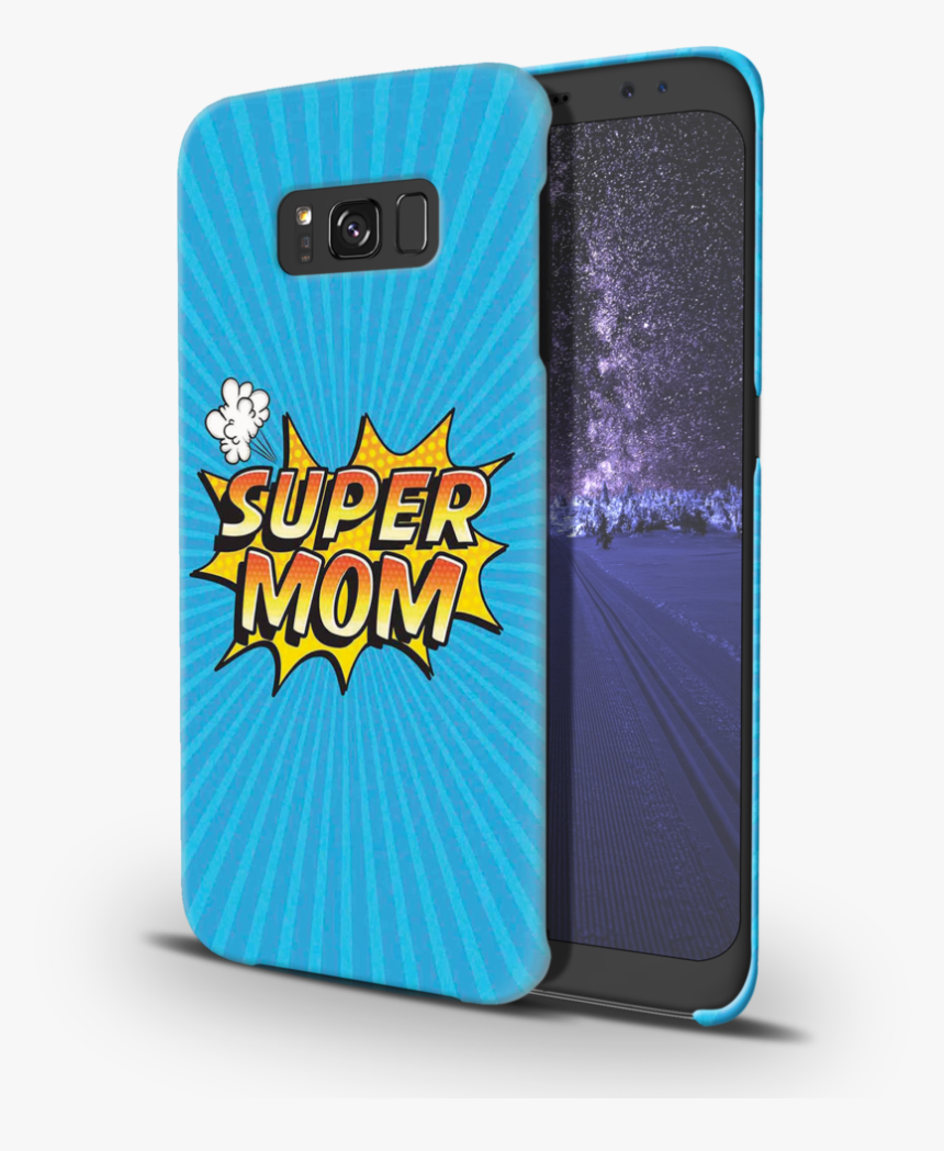 Super Mom Pop Art Cover Case For Samsung Galaxy S8 - Mobile Phone Case, HD Png Download