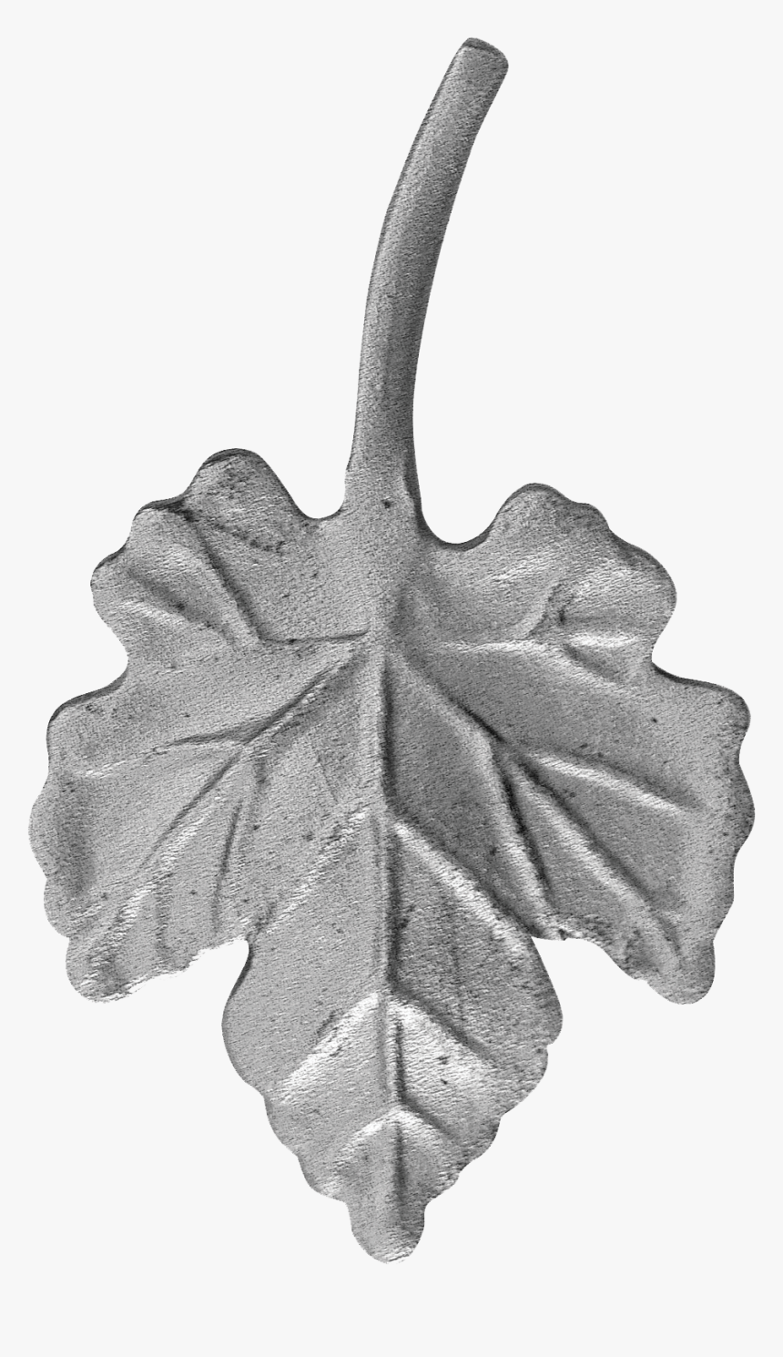 Grape Leaf - Kovácsolt Vas Szőlőlevél, HD Png Download