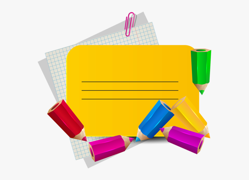 Paper School Clipart Png, Transparent Png