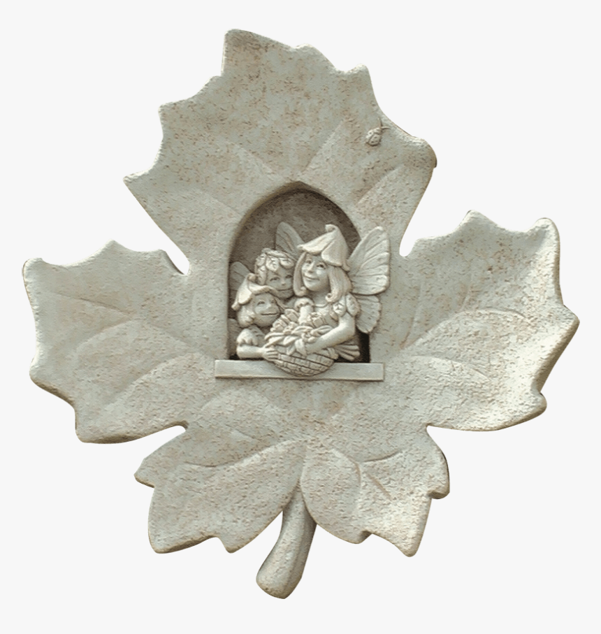Leaf Fairies Plaque - Maple Leaf, HD Png Download