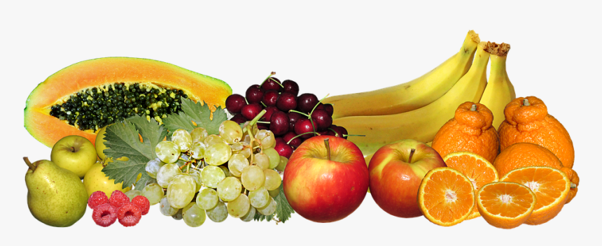 Fruit, Mixed, Tropical, Healthy, Vitamins, Diet, Health - Vitaminas De Frutas Png, Transparent Png