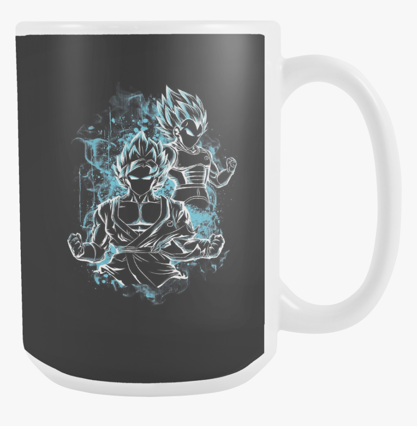 Goku & Vegeta God Blue - Mug, HD Png Download