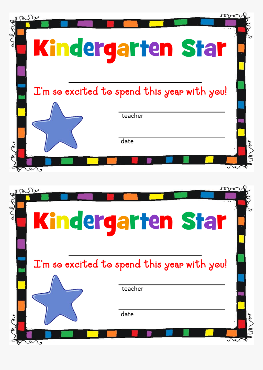First Week Of School Award, HD Png Download