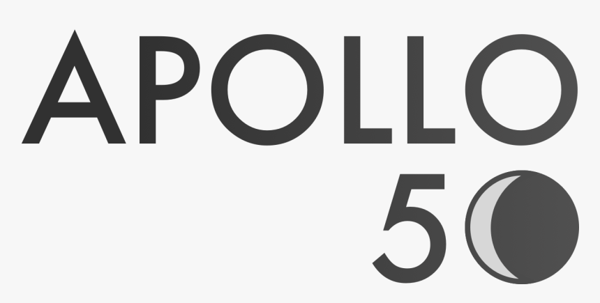 A Logo That Says Apollo 50 - Graphics, HD Png Download