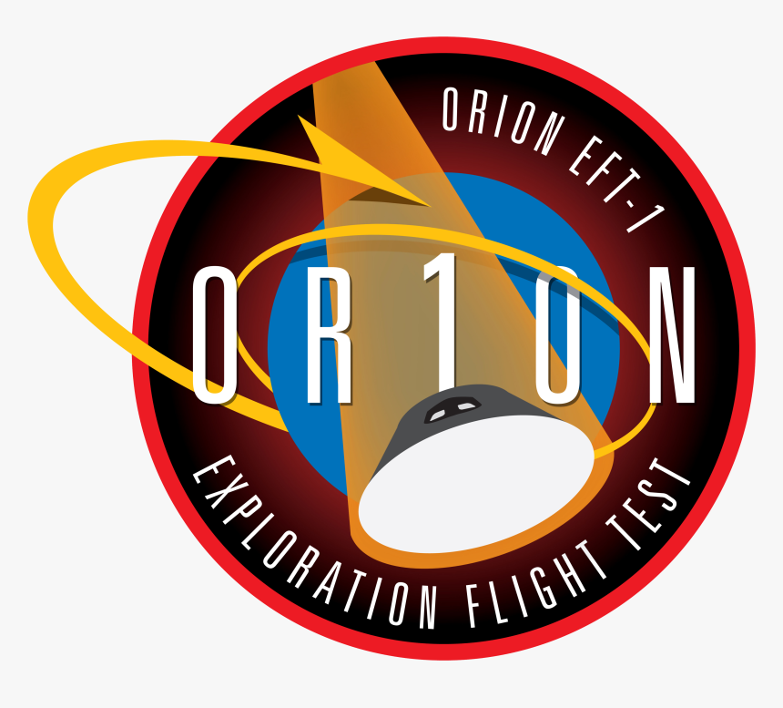 T 4 Days And Counting To Nasa S Orion Eft - Nasa Orion Logo, HD Png Download