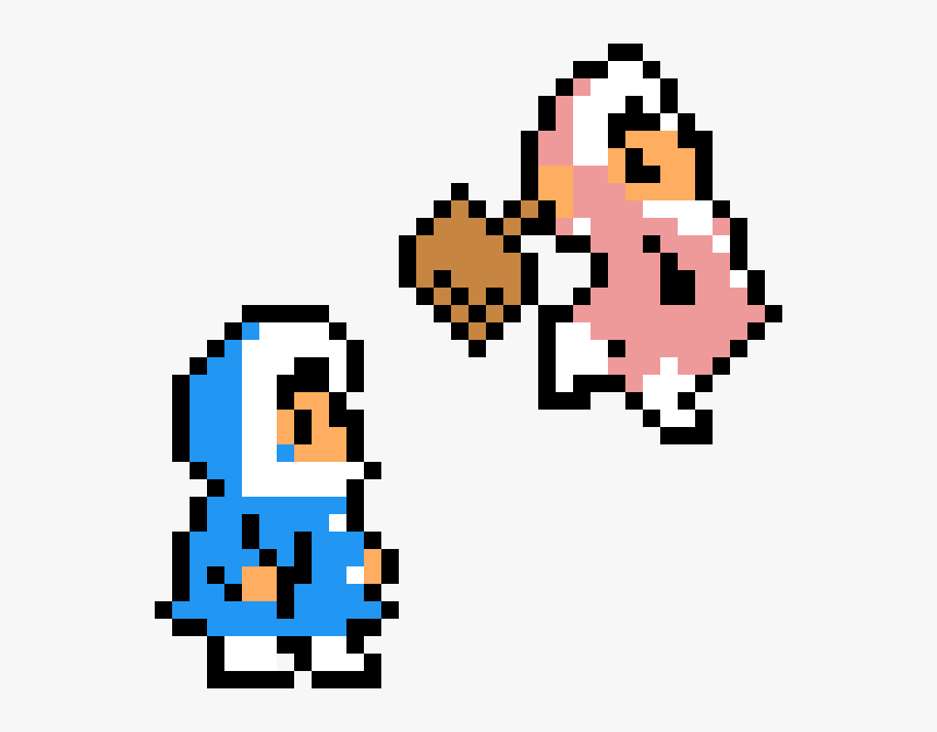 Ice Climbers 8 Bit, HD Png Download