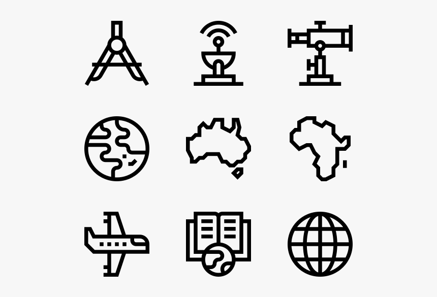 Geography - Coffee Icons Vector, HD Png Download
