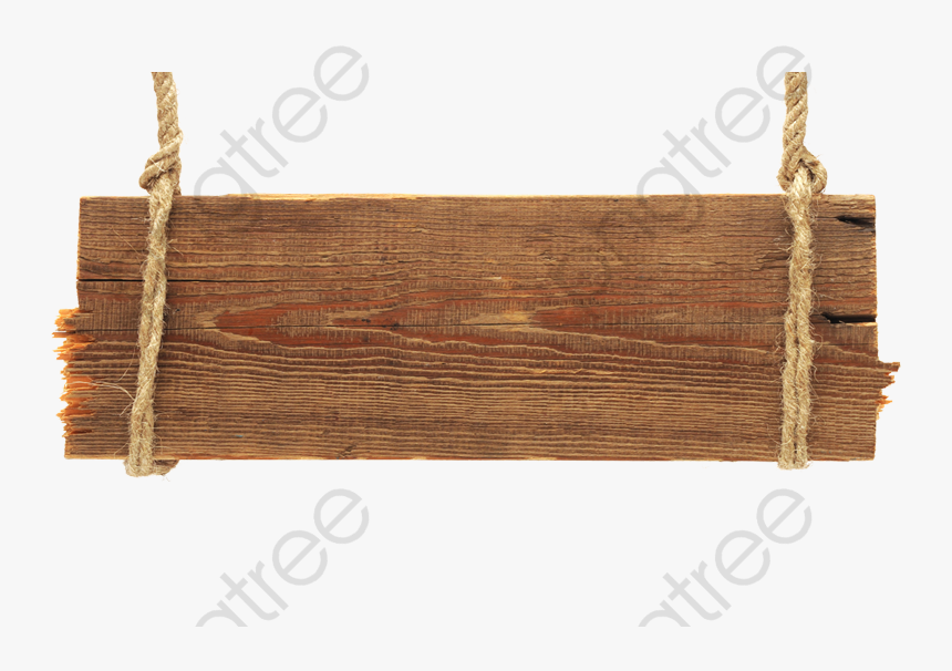 Transparent Wood Plank Clipart - Wooden Plank Sign Png, Png Download