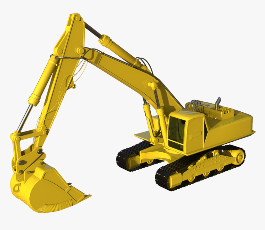 Transparent Digger Png - Bulldozer, Png Download