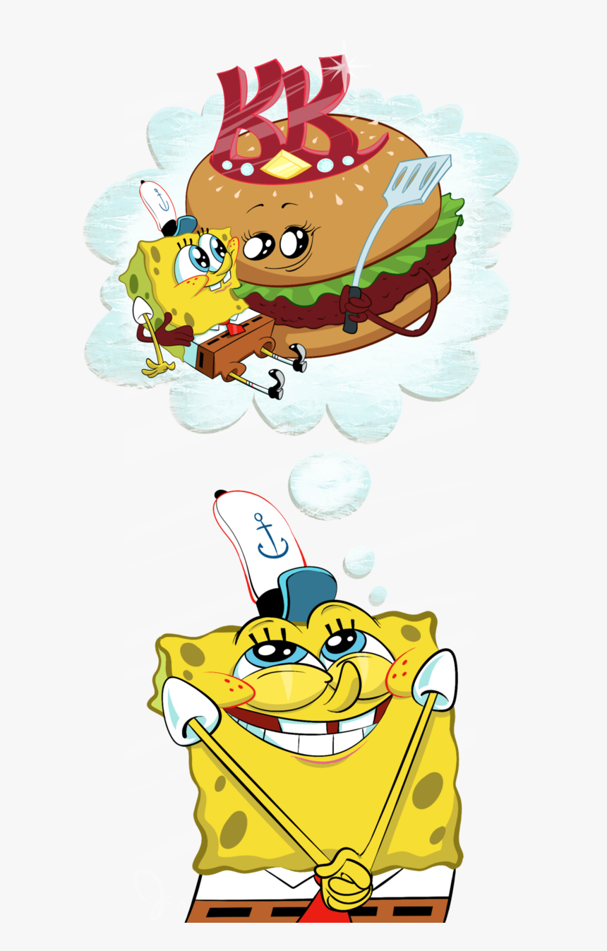Transparent Spongebob Imagination Png - Spongebob Krabby Patty Symbol, Png Download