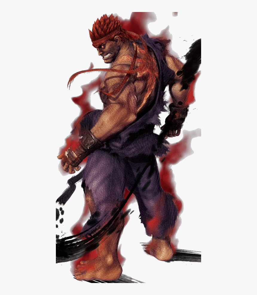 Ssf4ae Evil Ryu - Street Fighter Evil Ryu Png, Transparent Png