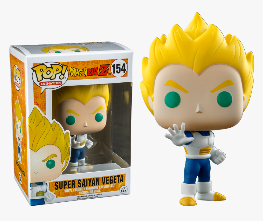 Funko Pop Vegeta Super Saiyan, HD Png Download