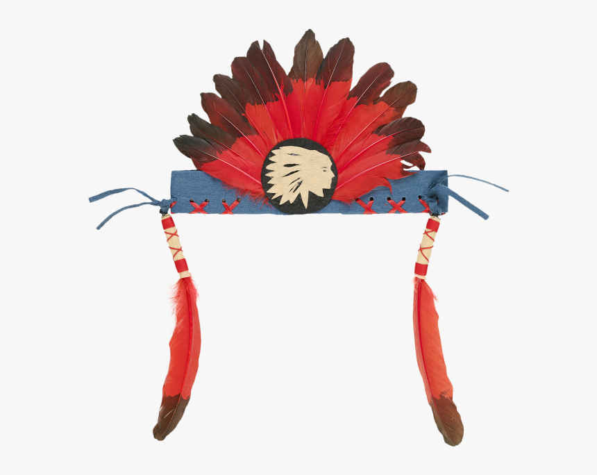 Transparent Indian Feather Clipart - Indian Feather Headband Png, Png Download