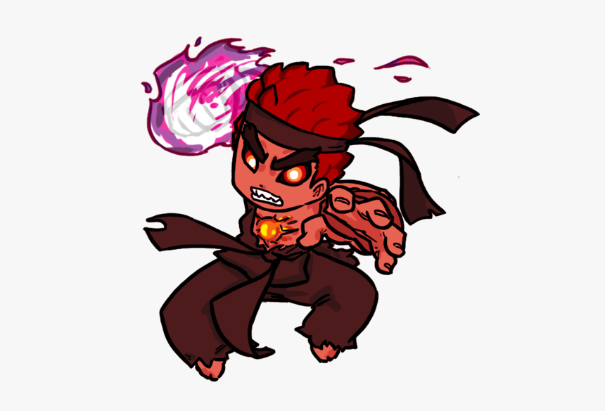 Ryu Street Fighter Chibi, HD Png Download