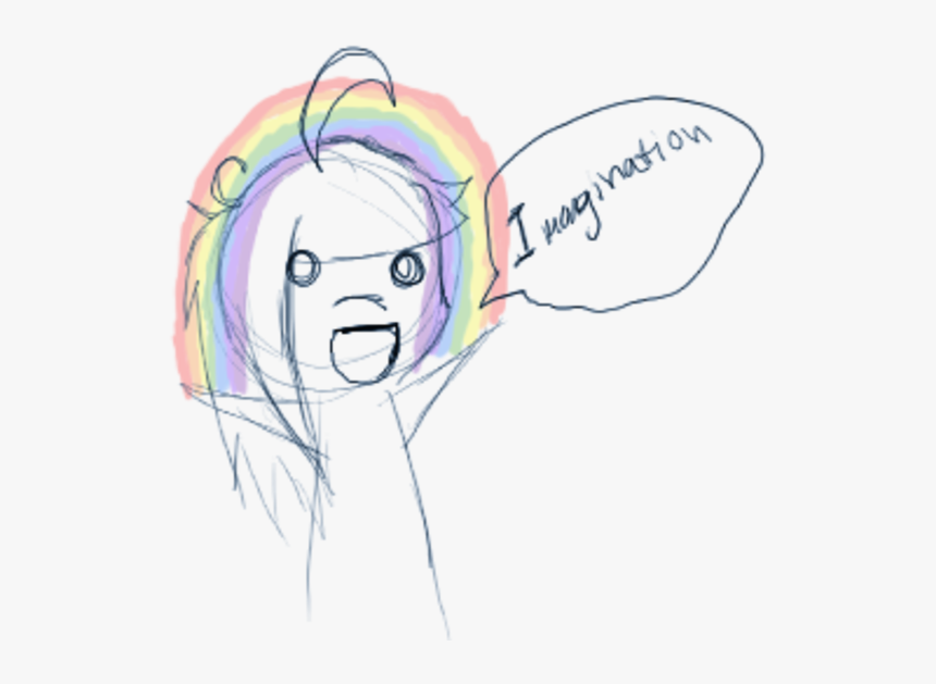 Face Hair Facial Expression Nose Pink Vertebrate Smile - Sketch, HD Png Download