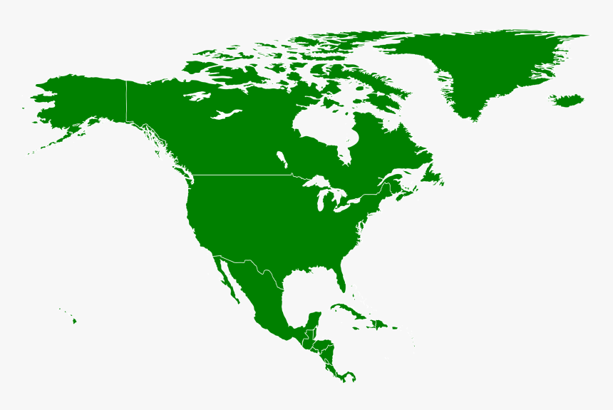 Average Temperature Map North America, HD Png Download
