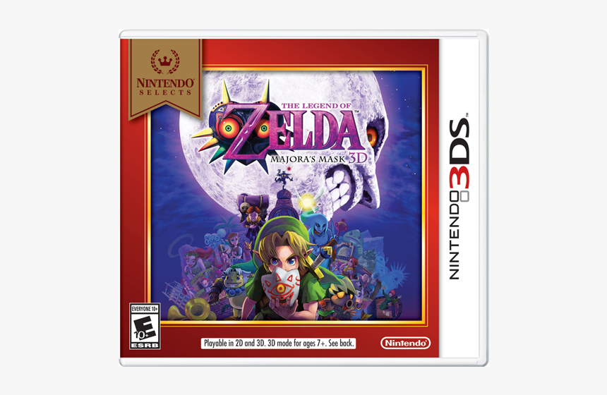 Zelda Majora's Mask 3ds, HD Png Download