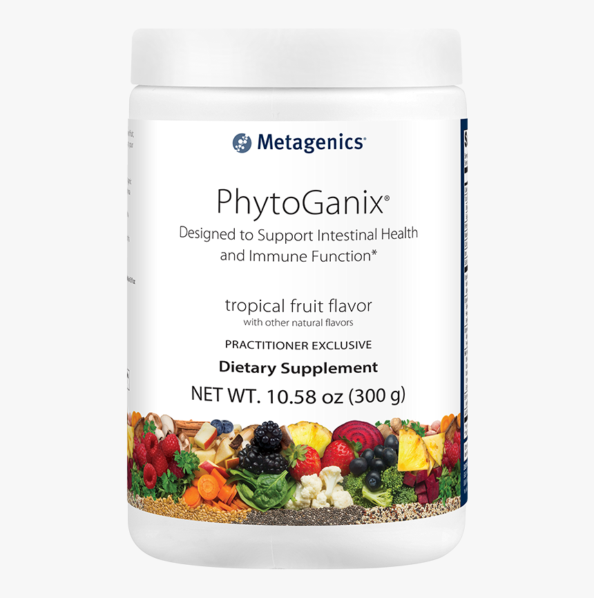 Metagenics Phytoganix, Tropical Fruit Flavor, - Metagenics Phytoganix, HD Png Download