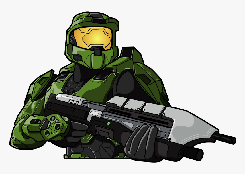 Halo Spartan/master Chief - Master Chief Halo Png, Transparent Png