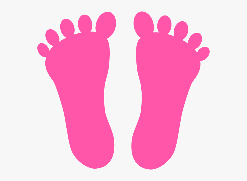 Bare Foot Print Clipart - Footprint Clipart, HD Png Download