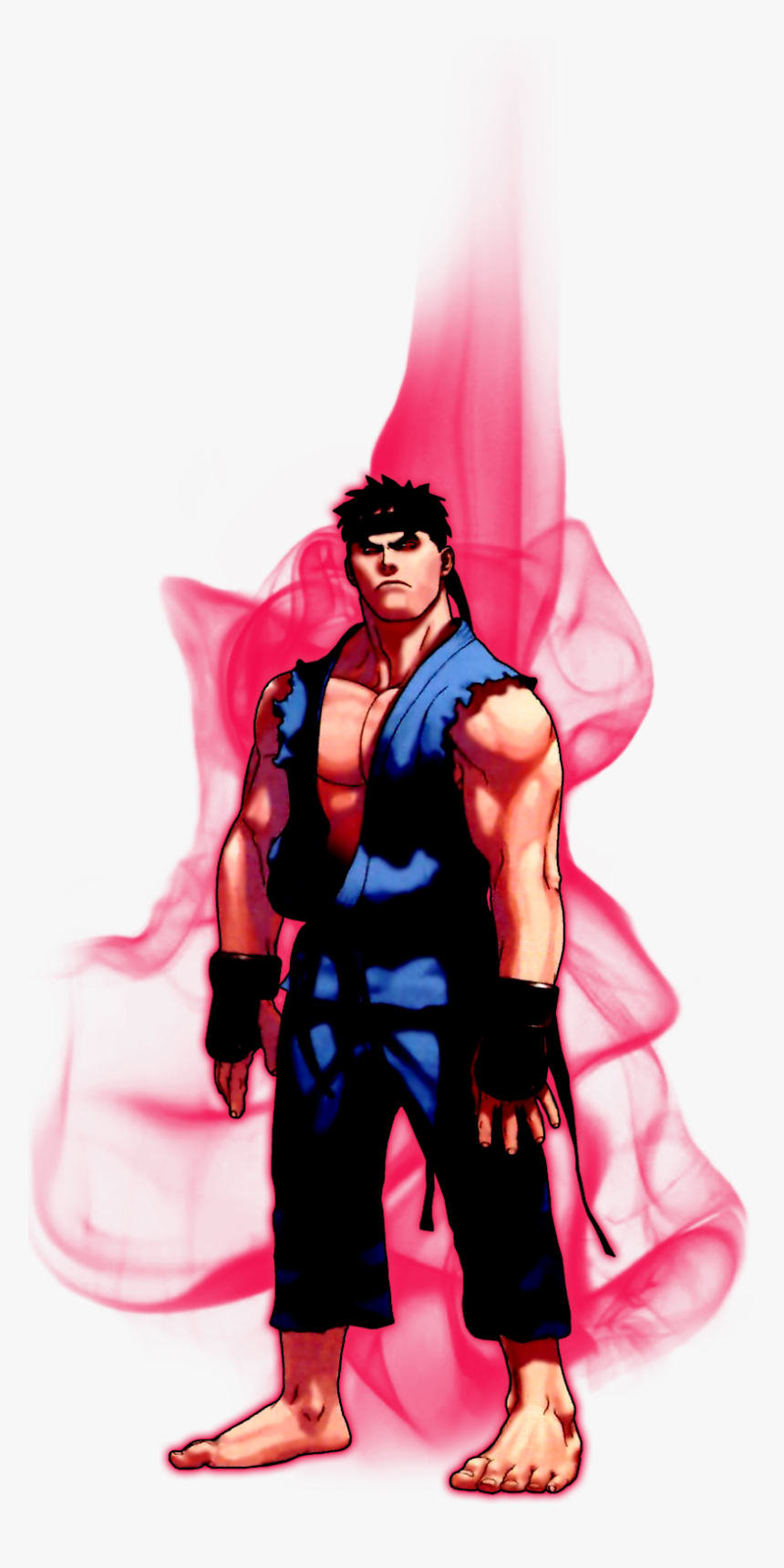 Ryu By Renofswagzareth On Clip Art Free Library - Evil Ryu Png, Transparent Png