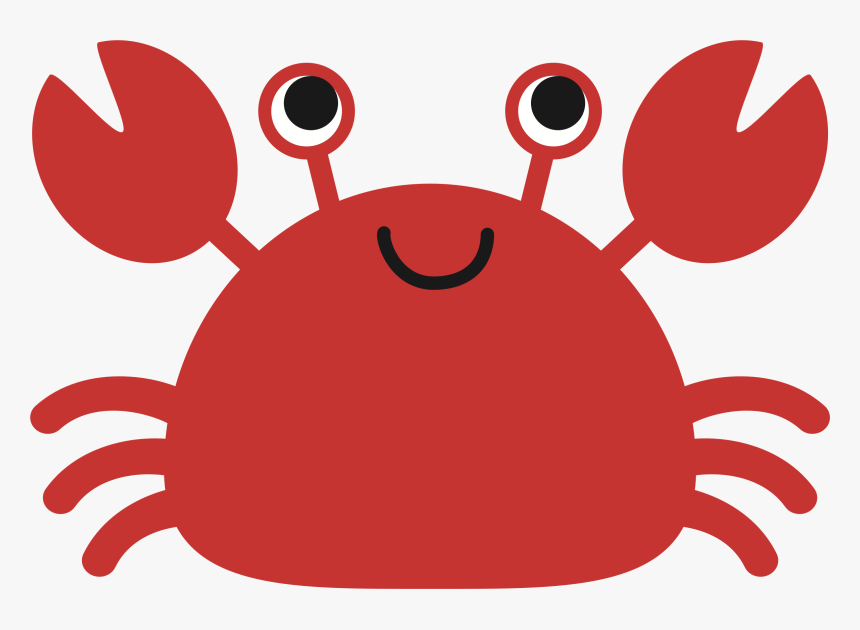 Crab Png High-quality Image - Cute Clip Art Crab, Transparent Png