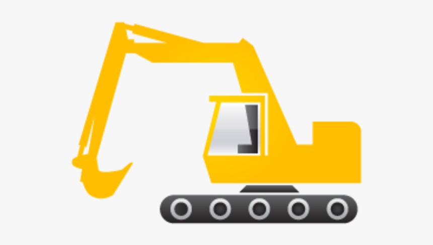 Excavator Clipart, HD Png Download
