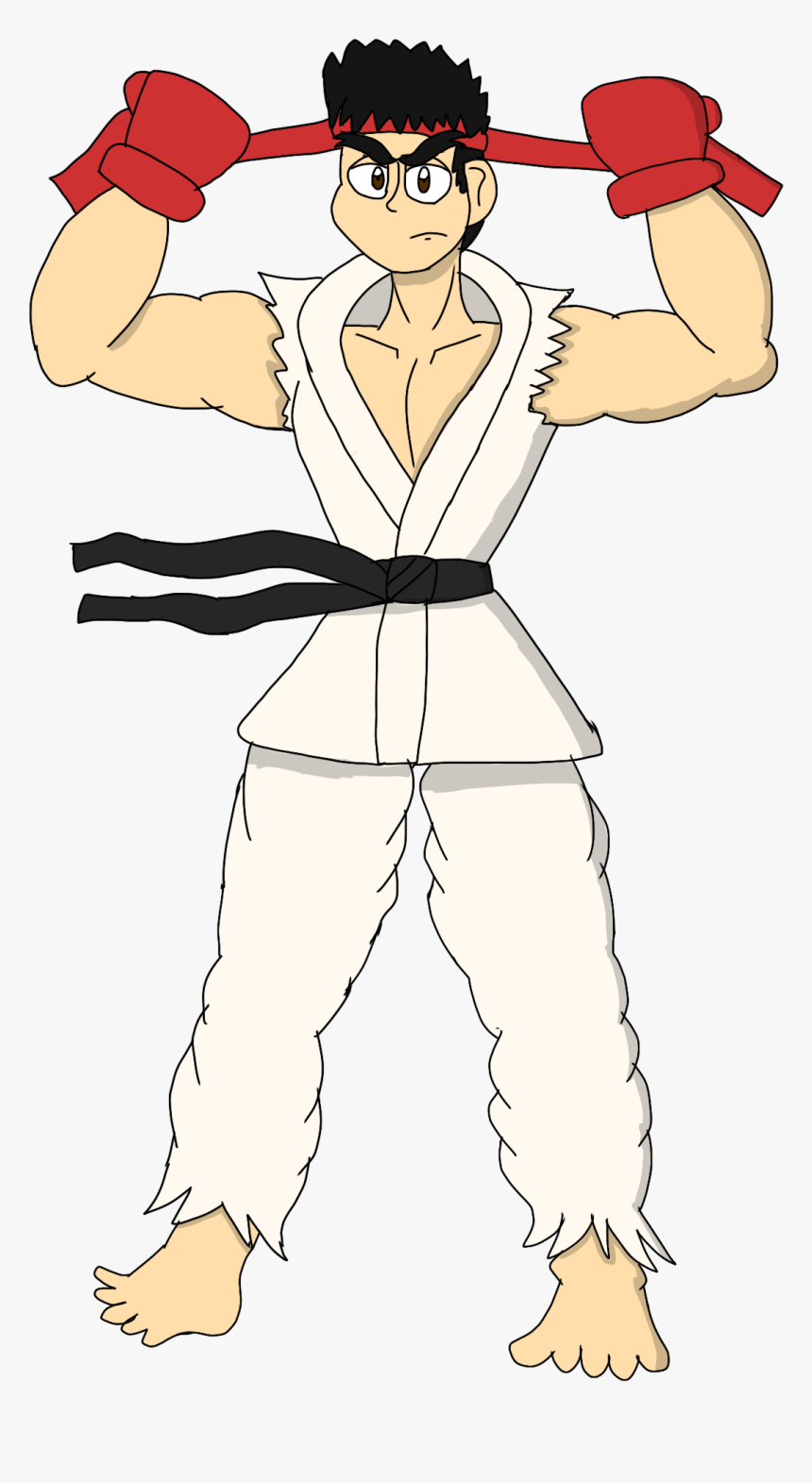 Ryu - Cartoon, HD Png Download