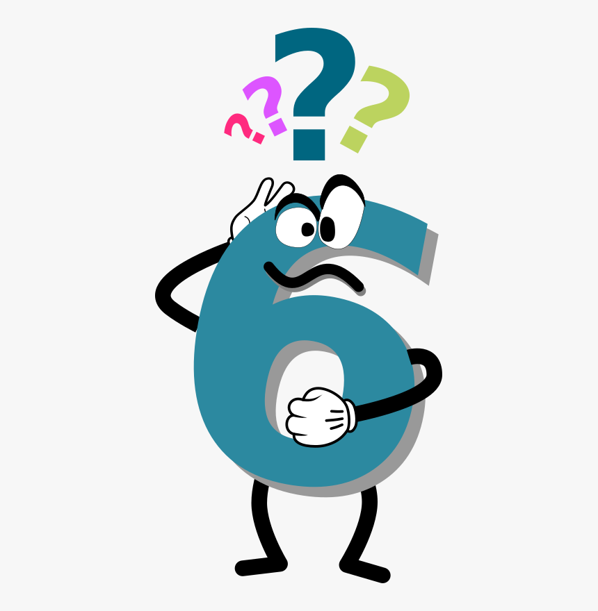 Number 6 Clipart, HD Png Download