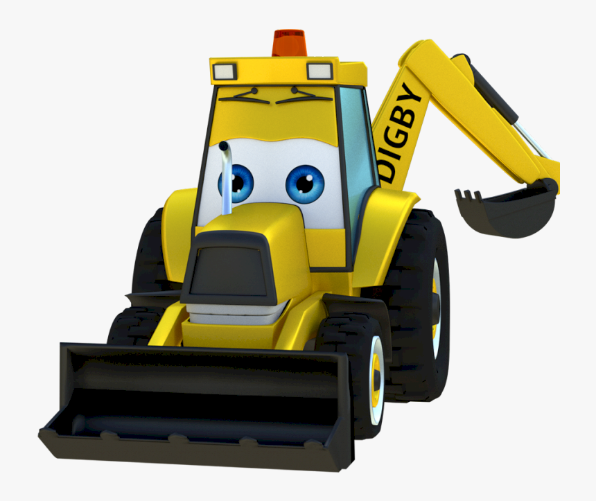 Digby The Larry London - Bulldozer, HD Png Download