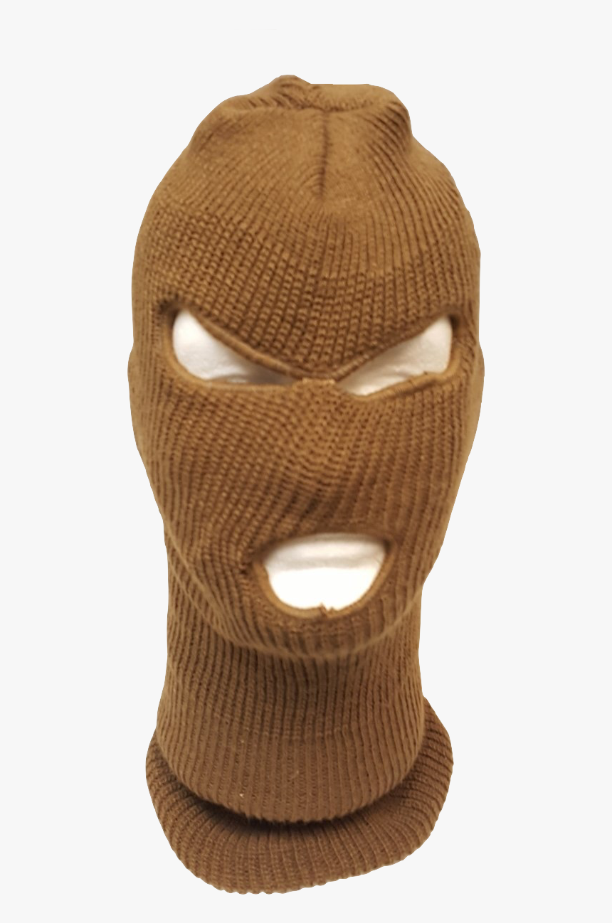 Acrylic Ski Mask Coyote Tan - Face Mask, HD Png Download