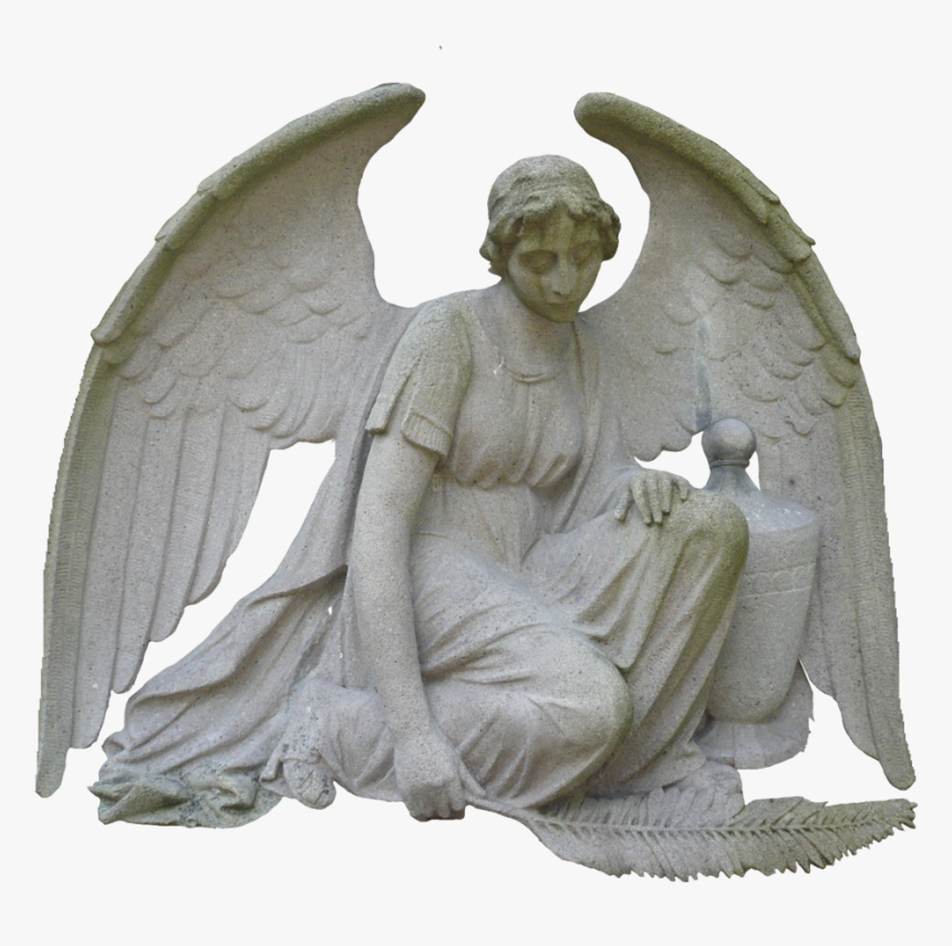 Angel, Art, And Png Image - Angel Statue Transparent, Png Download