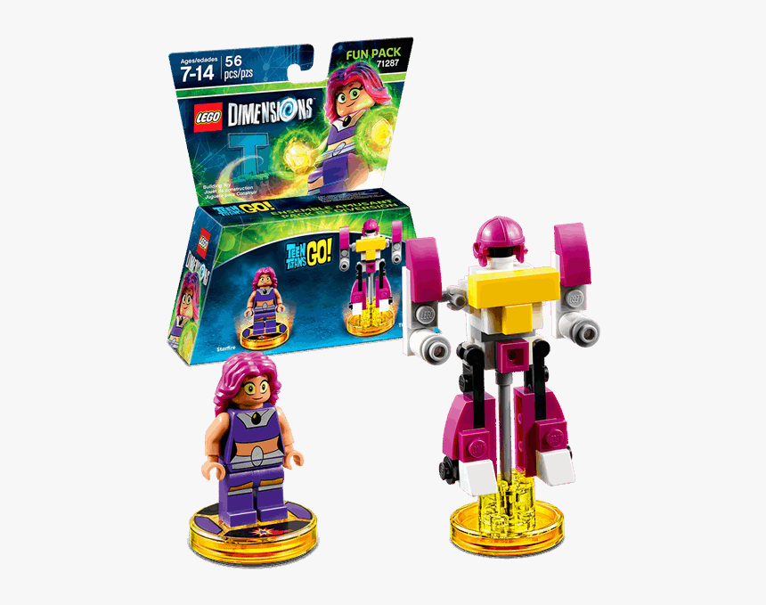 Lego Free Png - Lego Dimension Teen Titan, Transparent Png