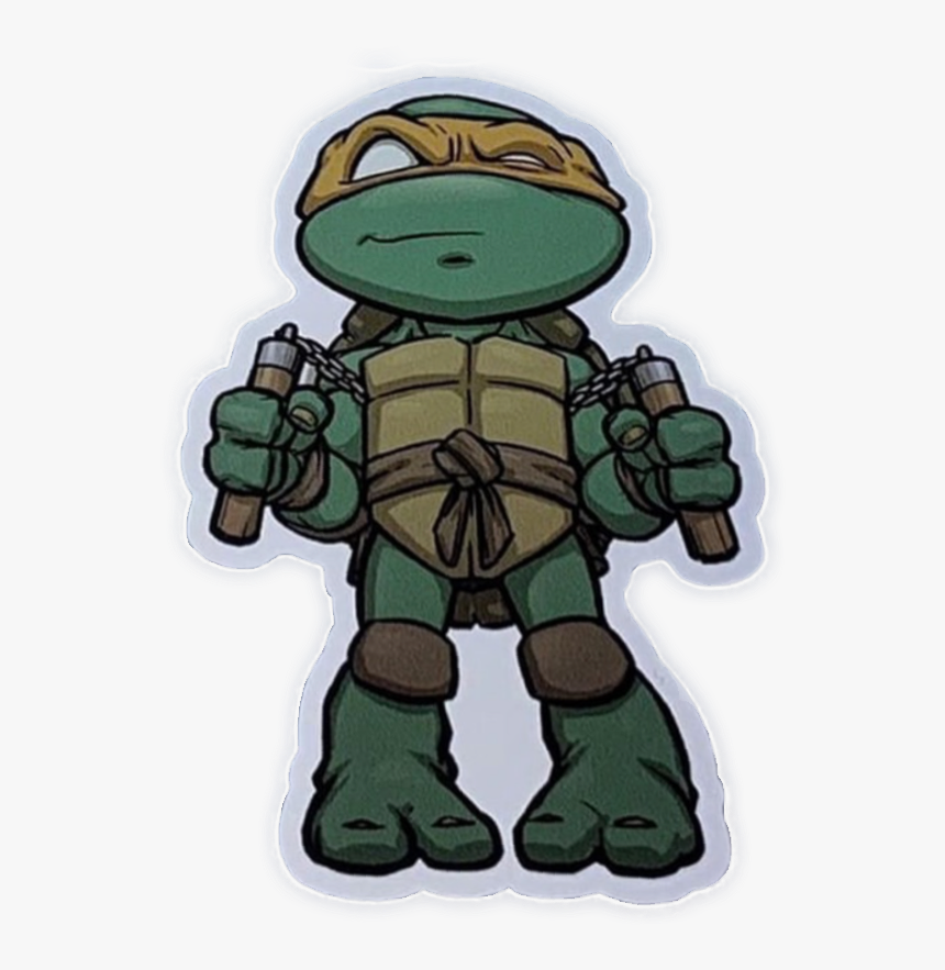 Drawings Of Michelangelo From Teenage Mutant Ninja, HD Png Download