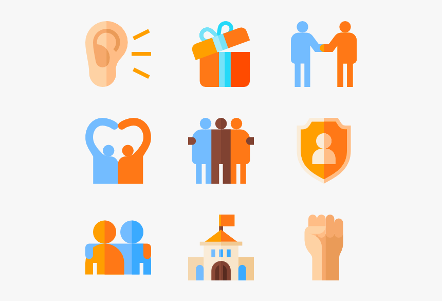 Friends Icon Png Berwarna, Transparent Png