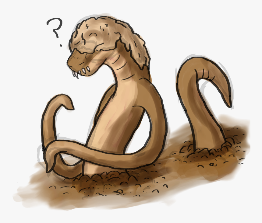 Confused Brainworm Is Confused - Illustration, HD Png Download