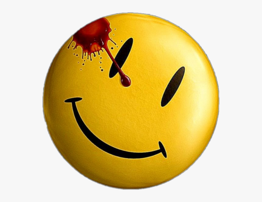 Transparent Comedian Clipart - Watchmen Smiley Png, Png Download